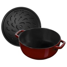 Cocotte Lily Staub 24 cm Ghisa Smaltata | Edizione Speciale Granatina 2