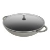 Staub Wok grigio 37 cm
