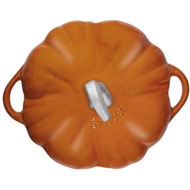 Cocotte Zucca Staub 24 cm Ghisa Smaltata | Design Iconico