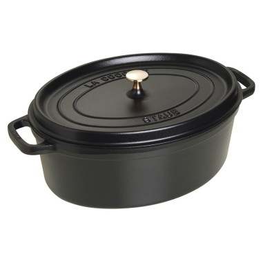 Staub cocotte ovale 37 cm