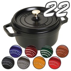 Staub cocotte tonda 22 cm
