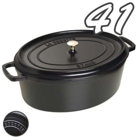Staub cocotte ovale 41 cm
