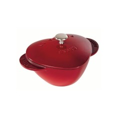 Cocotte a Cuore Staub Ghisa Smaltata | Cocotte Romantica 20 cm