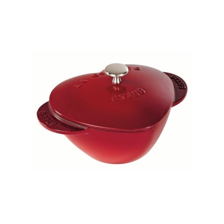 Cocotte a Cuore Staub Ghisa Smaltata | Cocotte Romantica 20 cm