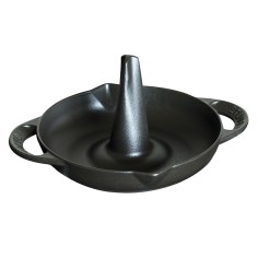 Cuocipollo Staub 24 cm in Ghisa Smaltata | Arrosti Perfetti al Forno