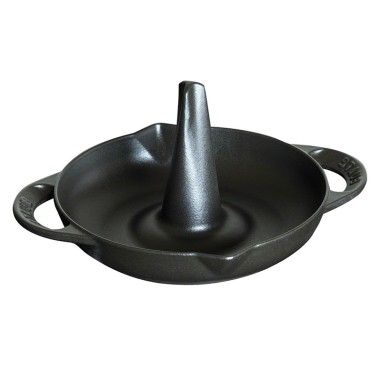 Cuocipollo Staub 24 cm in Ghisa Smaltata | Arrosti Perfetti al Forno