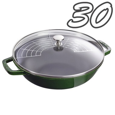 Staub Wok verde 30 cm