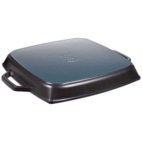 Staub Grill Nero 33x33 | Bistecchiera in Ghisa per Induzione