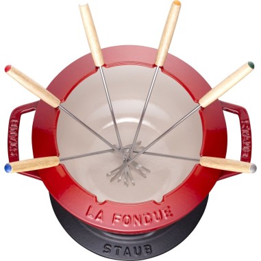 Fonduta rosso 20 cm - Staub