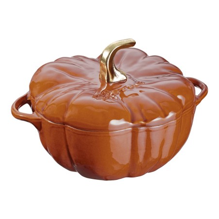 Cocotte Zucca Staub 24 cm Ghisa Smaltata | Design Iconico