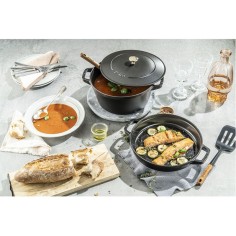Set di 2 impilabili nero 24 cm - Staub 2